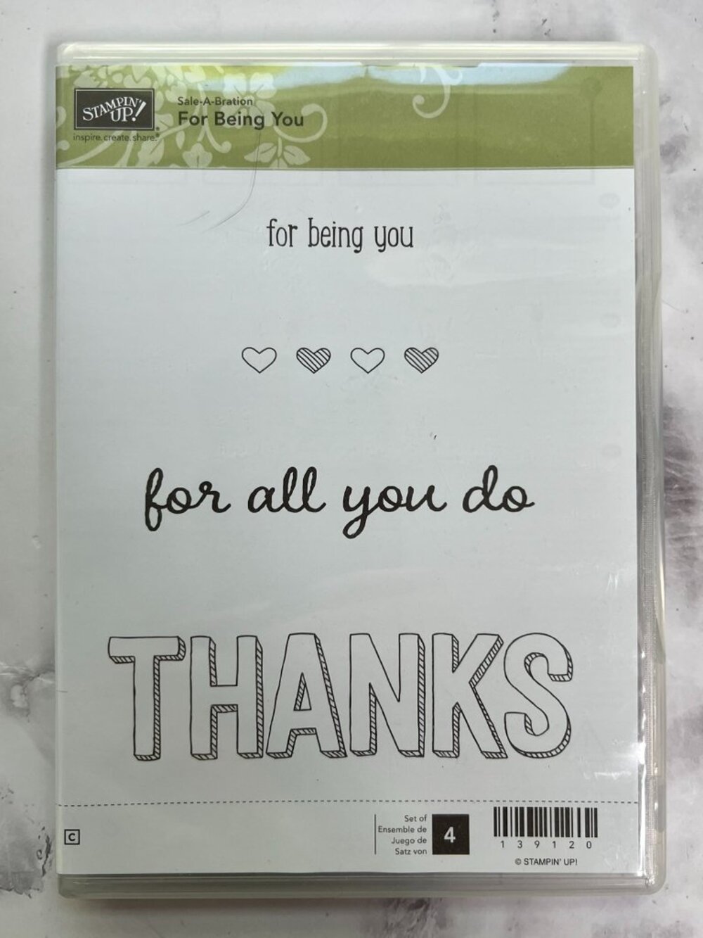 Stampin' Up! For Being You